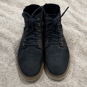 Toms Men's Porter Suede Boots - Black